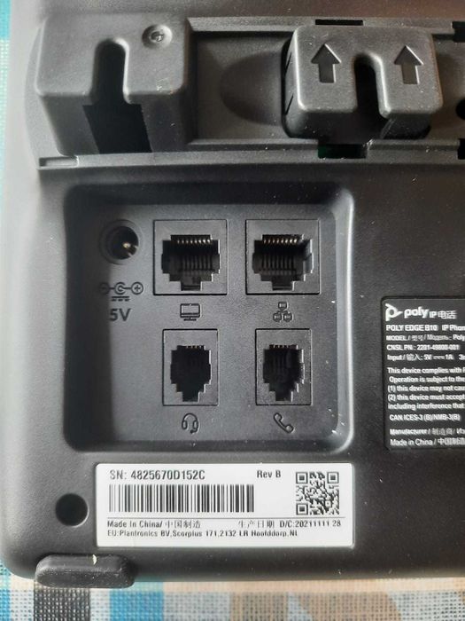 telefon sieciowy VoIP Poly Edge B10 do biura i domu