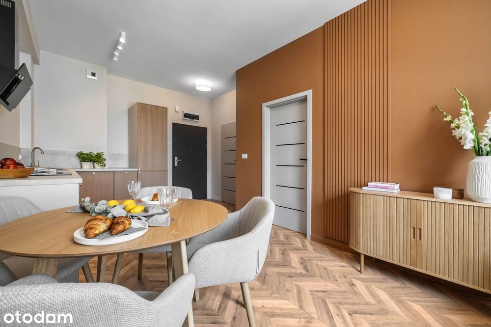 Przytulne 2 pokoje w nowym bloku|35,94 m²|pełne wyposażenie|ul. Długa