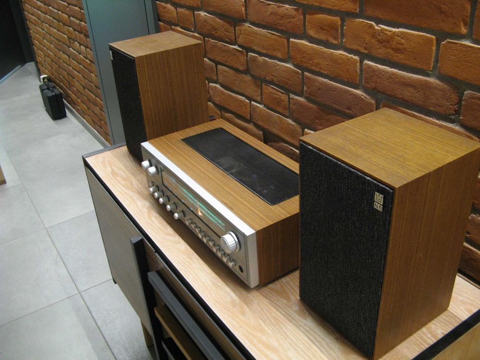 Amplituner ELIZABETH 203 UNITRA (1976r.) z kolumnami VINTAGE PRL