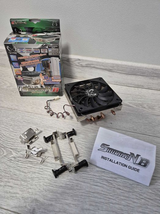 низькопрофільний low profile 64mm японський кулер SCYTHE Shuriken B