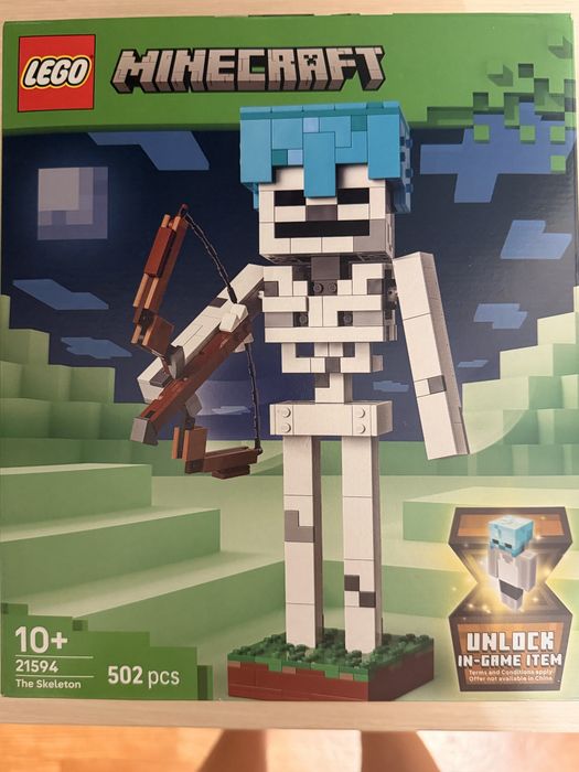 LEGO Minecraft 21594 Скелет (The Skeleton) Новое / Запечатан