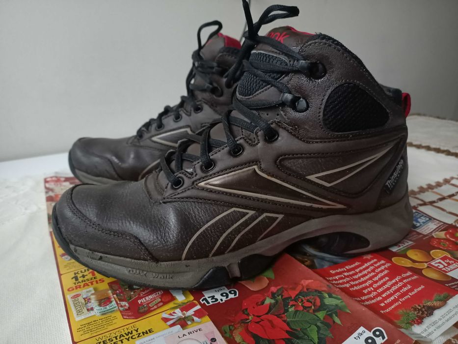 Buty zimowe męskie REEBOK Adventure SKÓRA roz 43 28cm wkładka