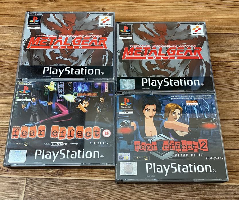 Sony PS1: Silent Hill, Diablo, Twisted Metal, Metal Gear Solid, Doom.