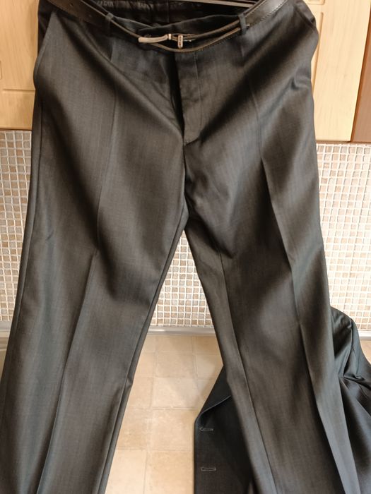 Мужской классический костюм, пиджак и брюки