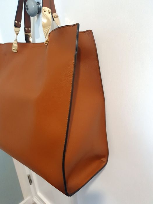 Mala de ombro camel64551406557315121