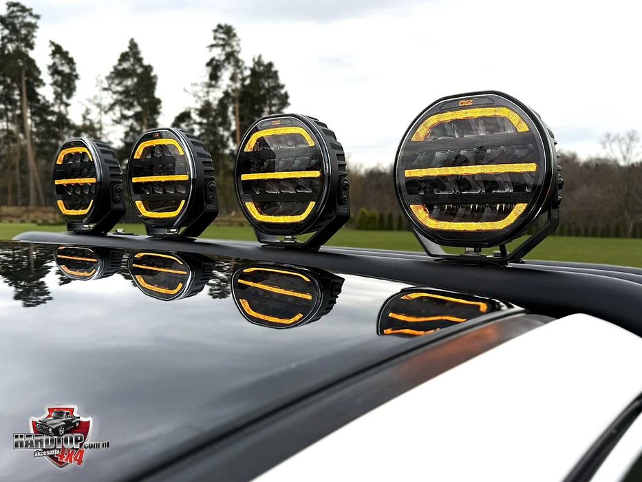 Reflektor Dalekosiężny LED OZZ XR2 P7"   Dynamiczne Powitanie przy Starcie