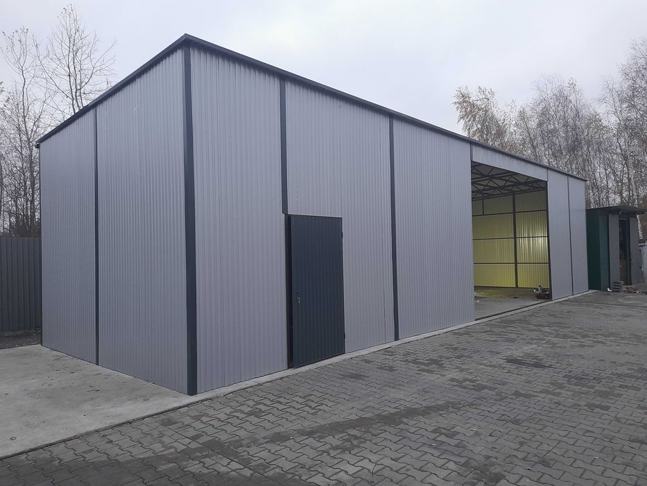 MP Hala Wiata Garaż Warsztat Magazyn skręcany magazyn 16x5