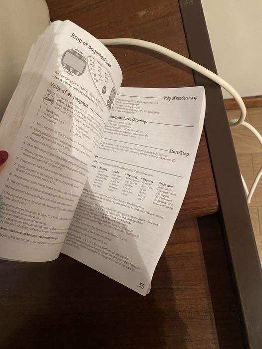 Maquina fazer pao Tefal