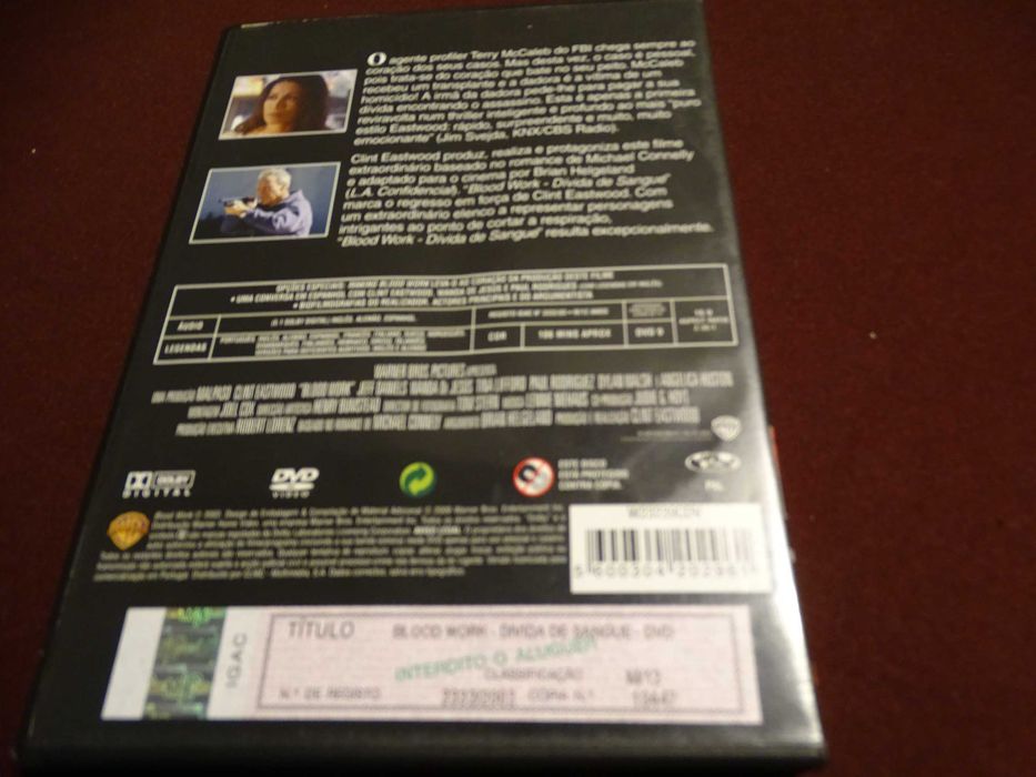 DVD-Divida de sangue-Clint Eastwood