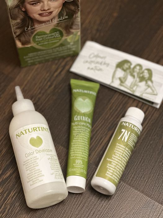 Натуральна крем фарба для волосся без аміаку та окислювача веганська