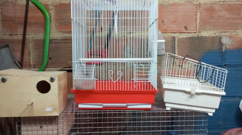 2 gaiolas e 2 viveiros novos