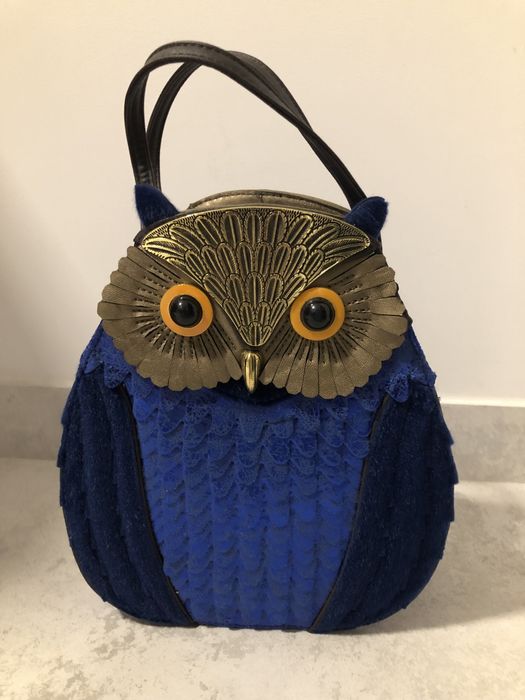 Designerska torebka w kształcie sowy - butik Amsterdam