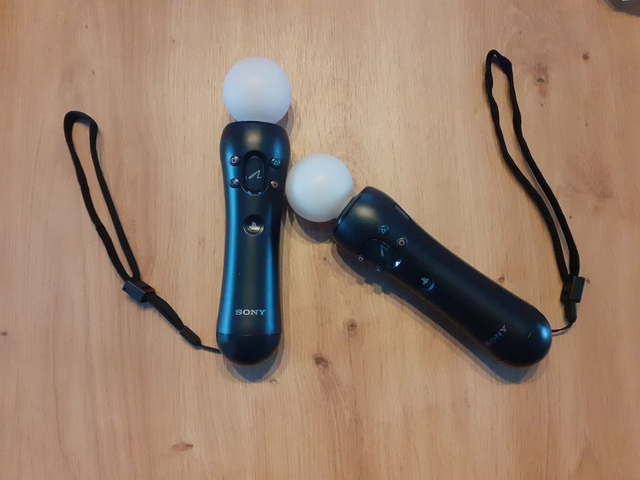 Kontroler move PS4 PS3 pałeczki, nowe akumatory