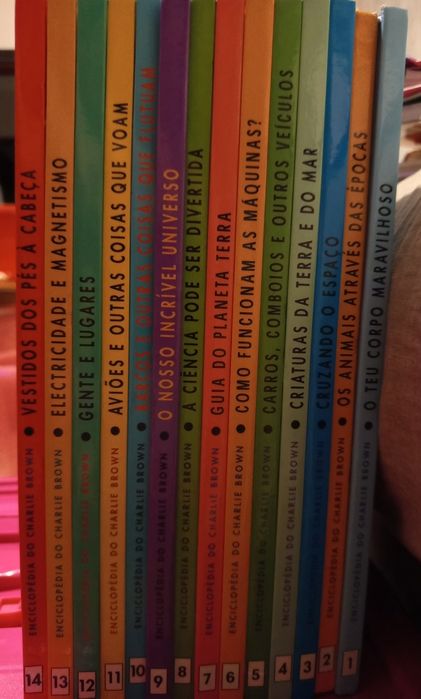 Coleção de livros do Snoopy