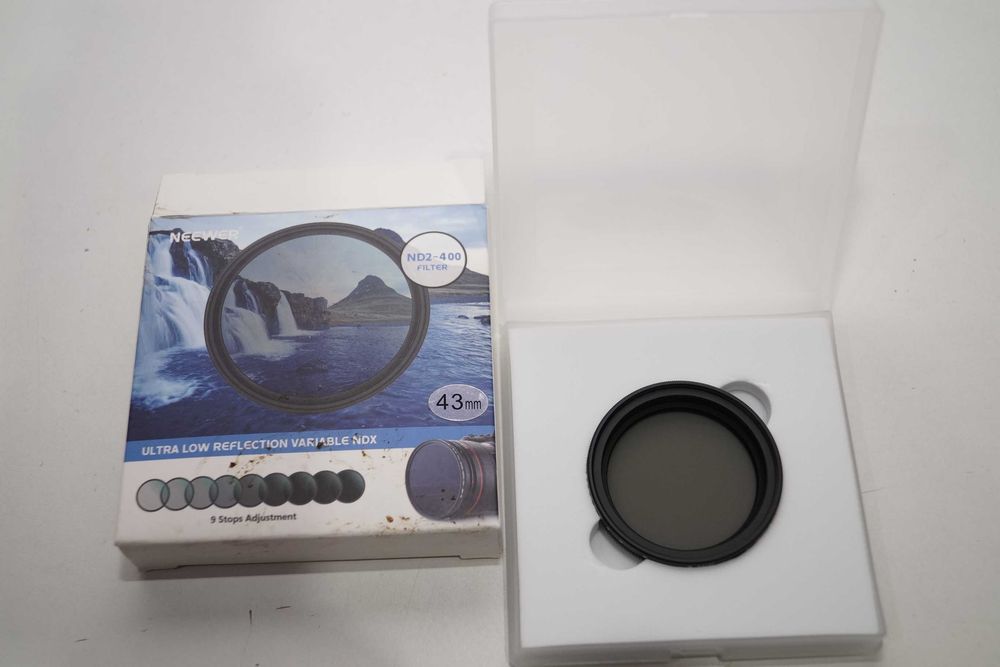206 NEEWER ND2-4 00 43mm filtr polaryzacyjny zmienny 9 stopniowy