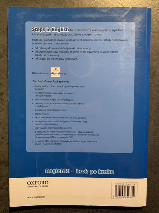 Steps in English 3 Teacher’s Power Pack + płyty CD
