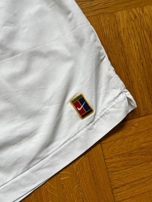 Spodenki Nike Tenis Białe Small Logo