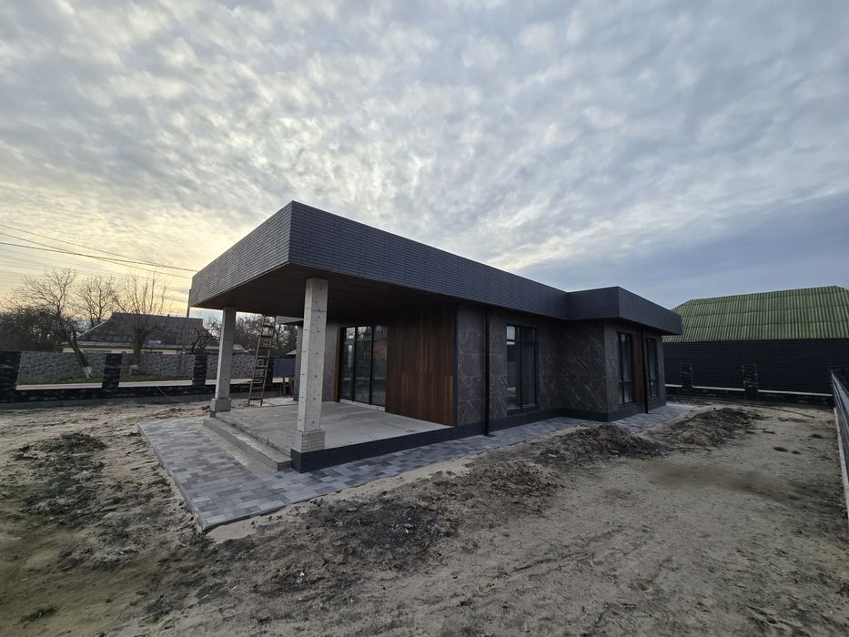 Будинок 144 м2 з терасою дах бетон газ с. Білогородка поруч Київ