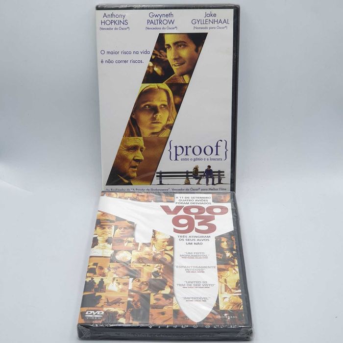 Lote 7/1 - Pack de 18 Filmes Novos e Selados em DVD - Ref.VI