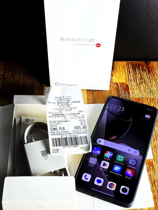 Smartfon Xiaomi 14T 12+256GB Titan Gray