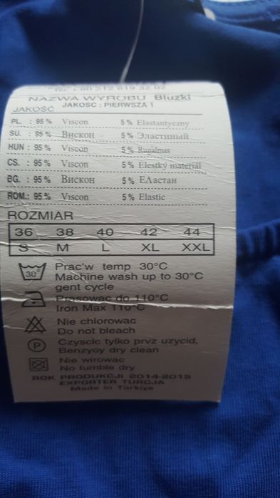 Tunika damska rozm.uniwersalny