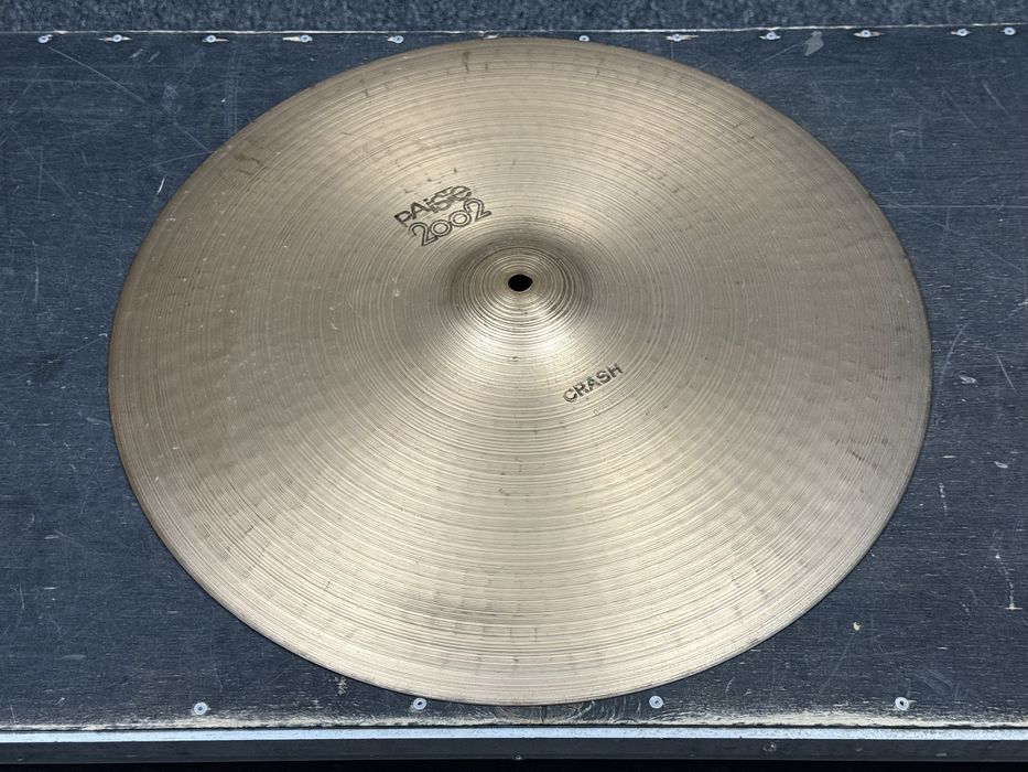 ++ PAISTE 2002 Crash 18 - Black Label - Talerz PERKUSJA ++