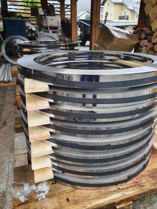 Opaski nierdzewne sauna bania balia