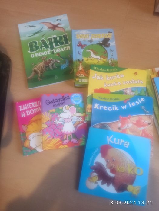 Ogromny zestaw książek dla dziexi