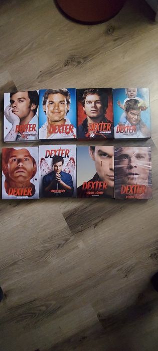 Dexter sezon 1-8 dvd.Pl.lektor