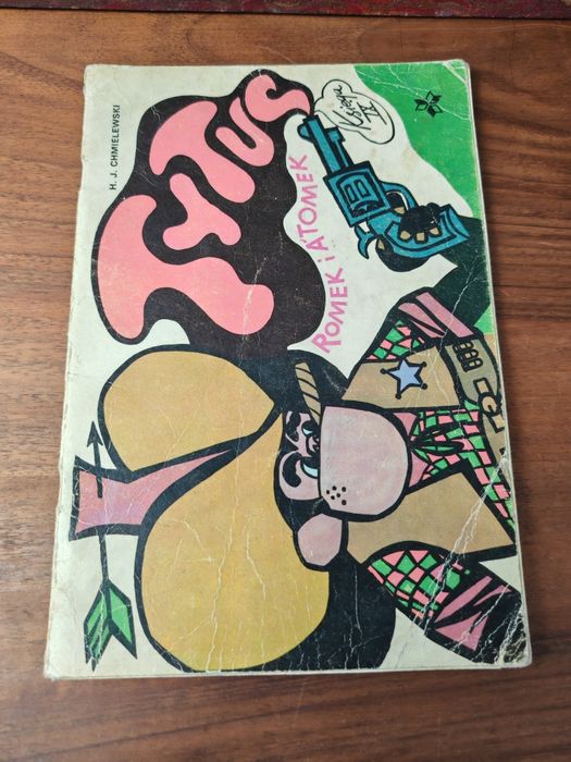 Komiksy Tytus Romek i atomek 4 sztuki