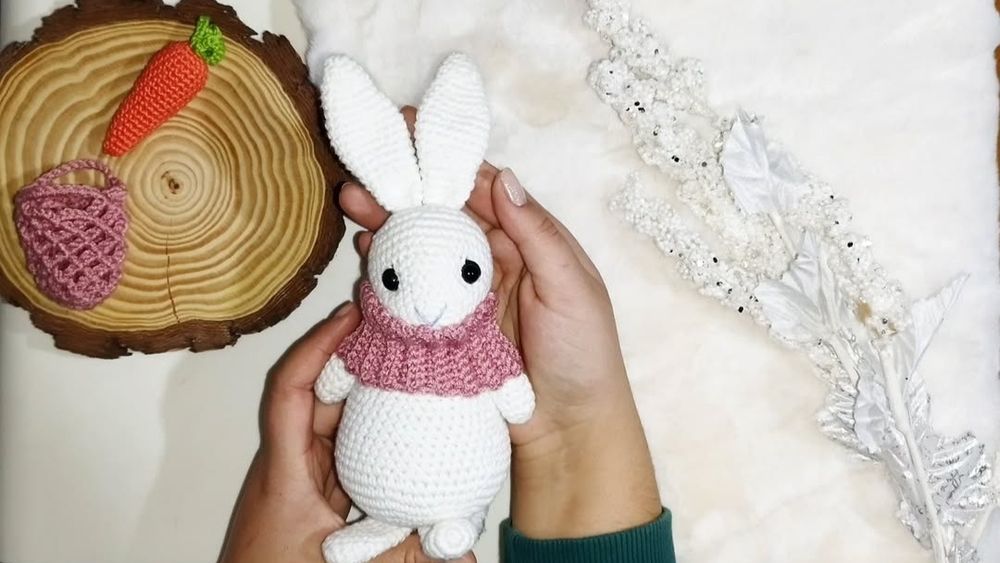Coelhinho em amigurumi