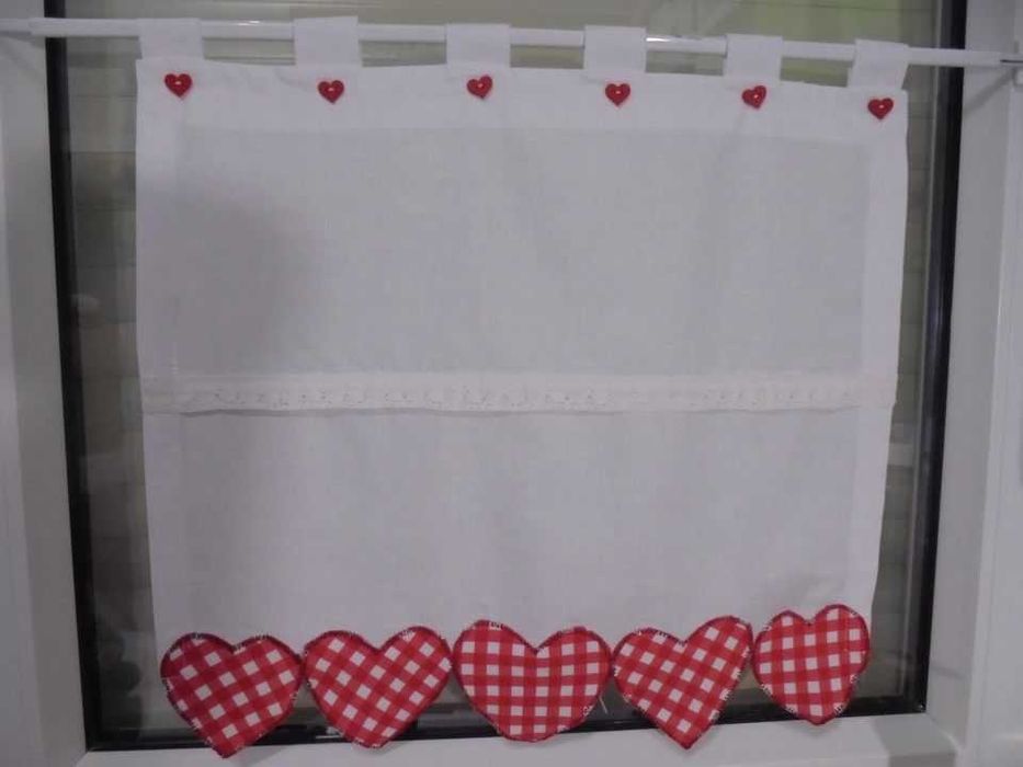 zazdrostki / lambrekiny z aplikacjami /