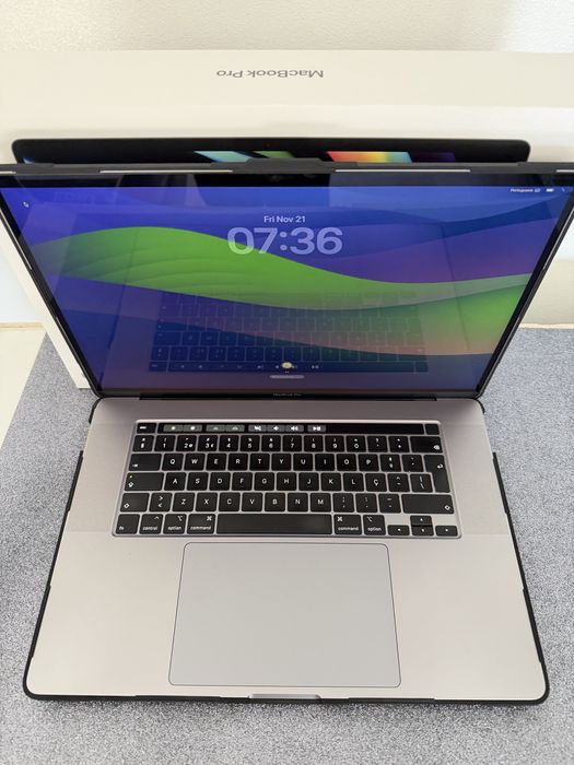 Macbook pro 16pol i7 2.6ghz 512gb a2141 - Novo + oferta