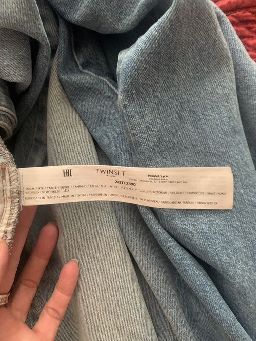 Джинсы -палаццо Twinset р.L-XL