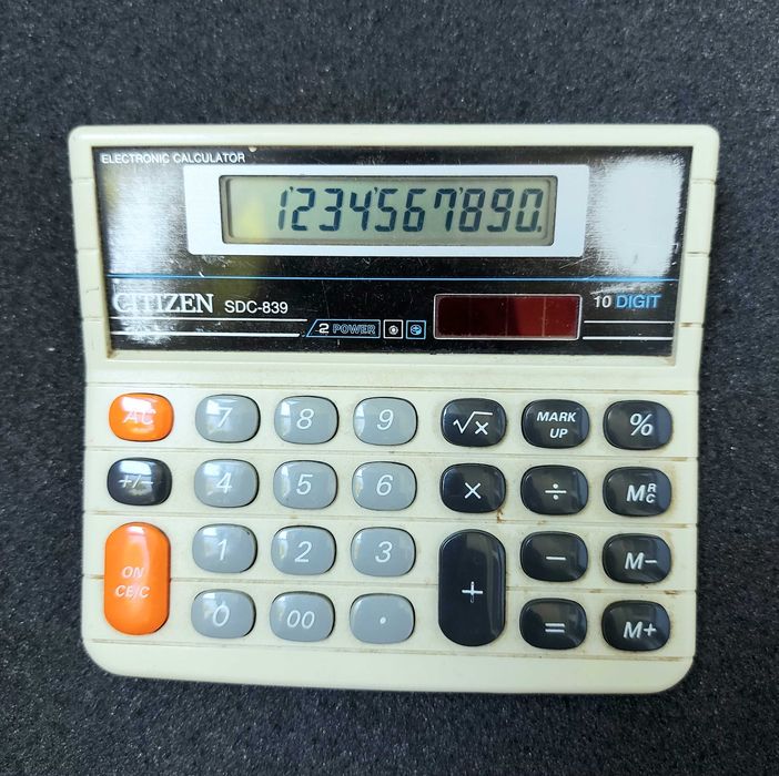 Калькулятор Citizen