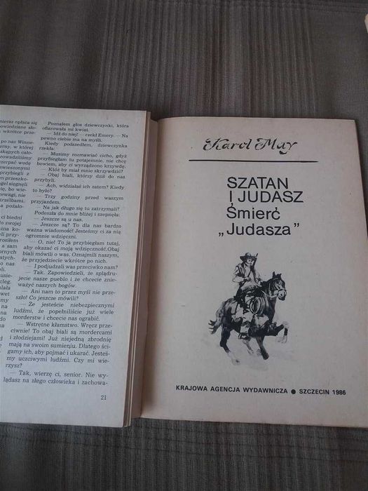 Zestaw zeszytów Karol May  Krajowa Agencja Wydawnicza