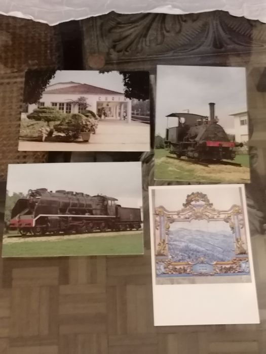 Colecção postais CP anos 80