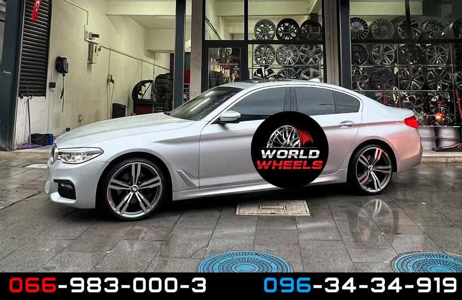 Диски R19 5x112 BMW G30 G31 G38 G01 G20 G12 G28 G26 648m разноширокие