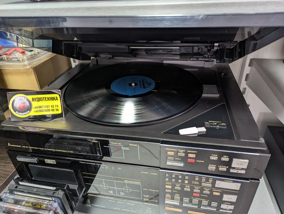 ТОП Стерео ресивер/винил! Mitsubishi DA-L80/LT-80. Вес 14 кг. JAPAN