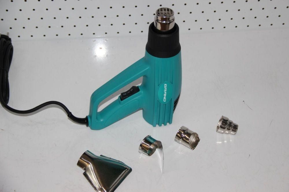 Фен Промышленный Гранд Чехия 2200Вт Технический 4Насадки Новый