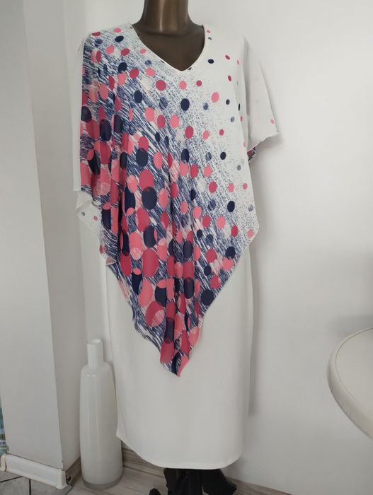 Piekna sukienka r.48.wesela, okazje,
