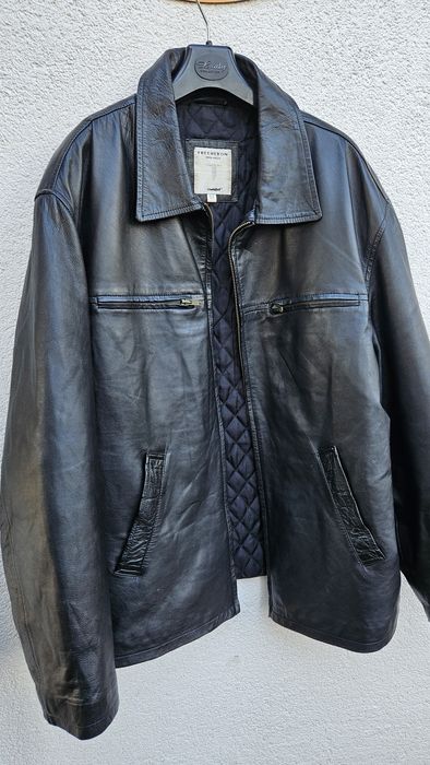 Męska kurtka skórzana roz L-xl