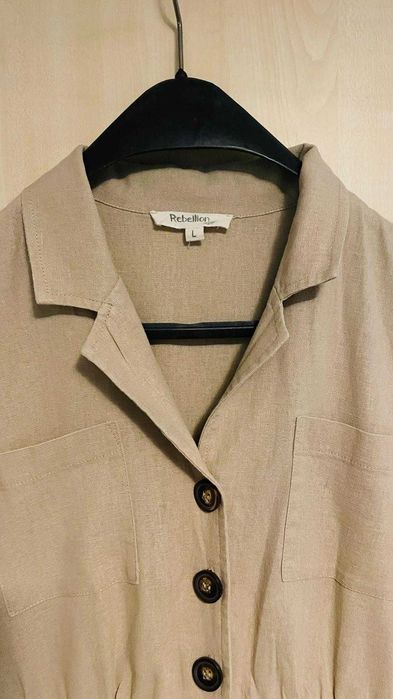 Kombinezon damski Rebellion - 55% len, 45% rayon.