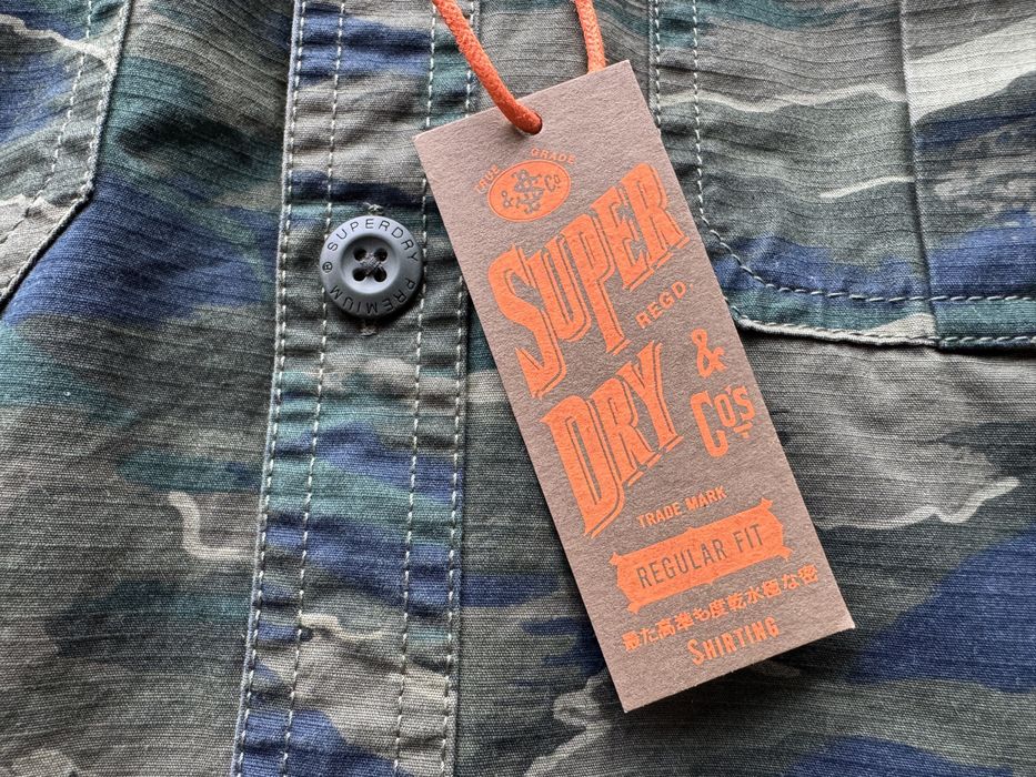 Koszula Superdry moro rozmiar L