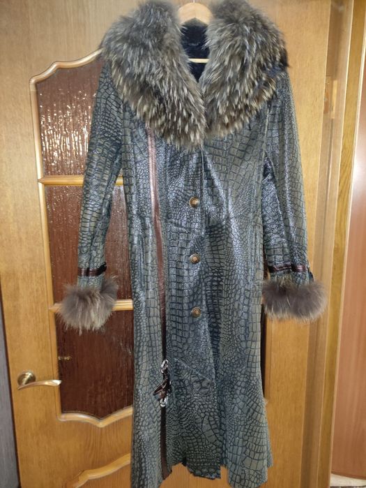 Дублянка з натуральним хутром