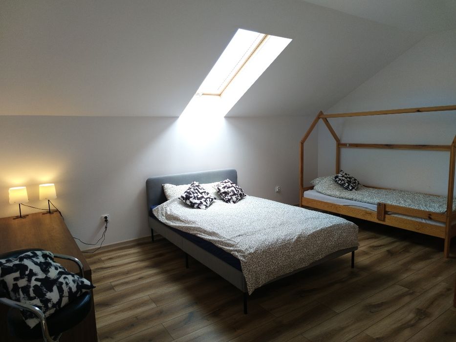Apartament z antresolą dla 4- 6 os ogrzewany