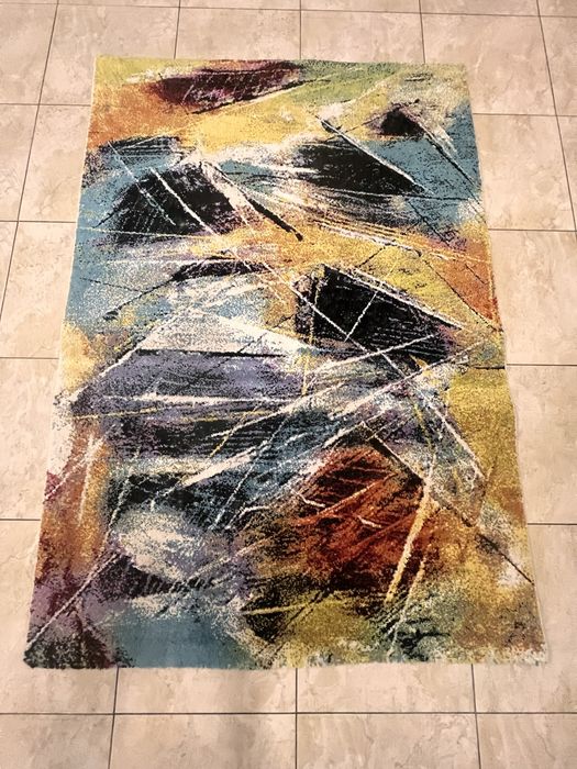 Carpete multicolor - Alto relevo