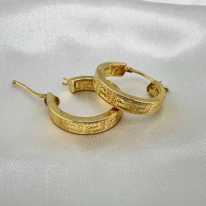 Złote kolczyki kółka 2,11 g PR.585 14K śr.1,8cm