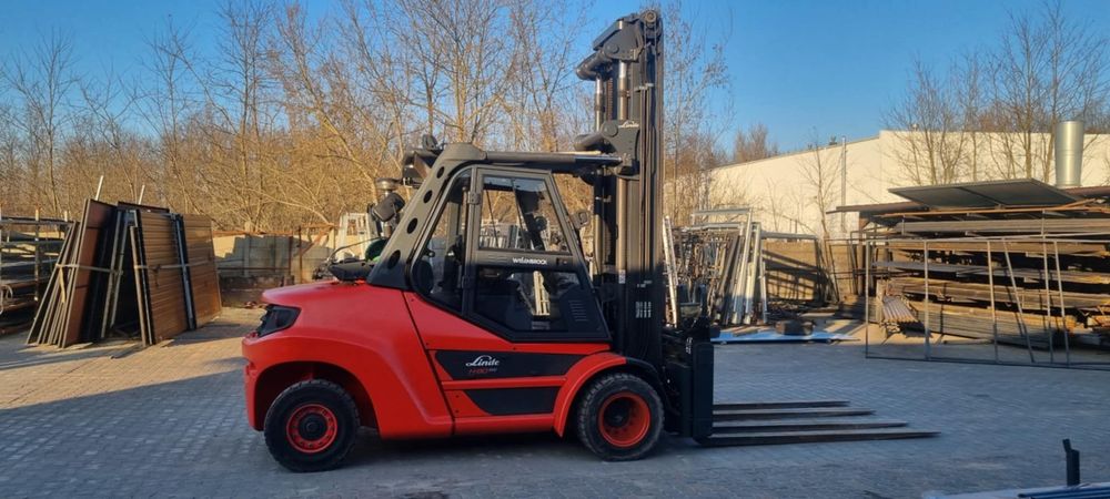 Linde H80T-03/900 evo  EVO Wózek widłowy LINDE H80T-03/900 8T ton 2019r