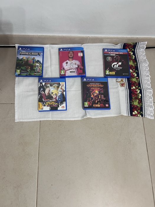 Jogos Playstation 4 1 = 10 , 5 = 40